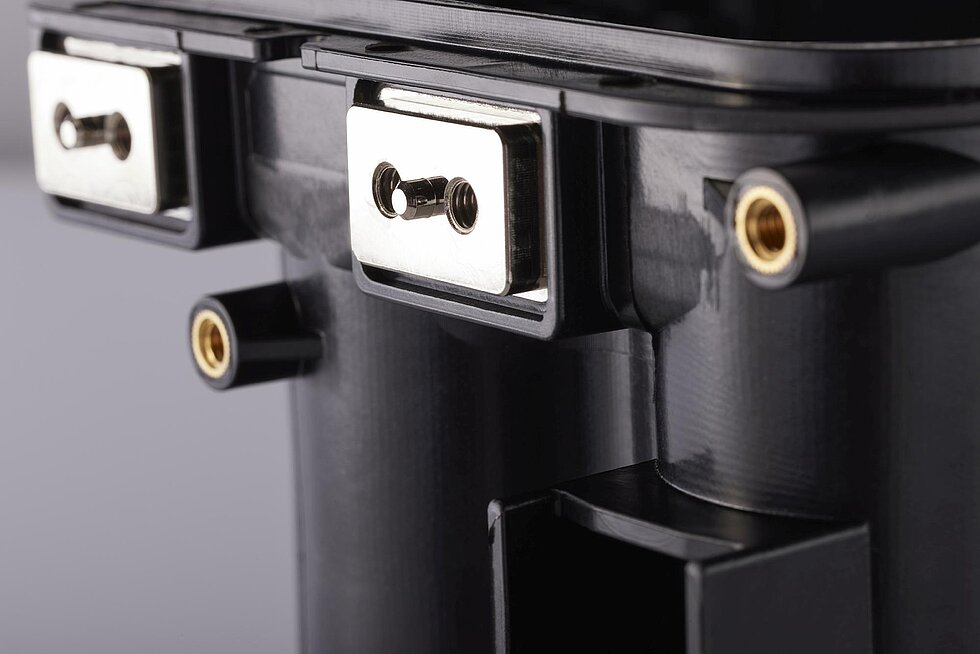 Kunststoffteil in Inserttechnik bei Solidtec
